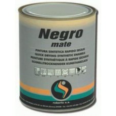 Алкидная автоэмаль Roberlo Negro Mate 1 л (Черная матовая)